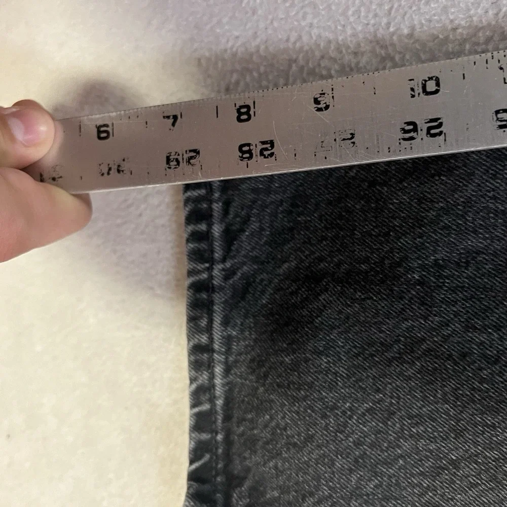 Abercrombie & Fitch Jeans Men's Size 31x32 (Fits 32x29) Black Denim 90s Loose